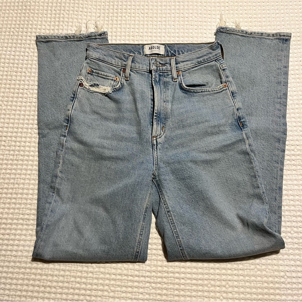 Agolde high rise jeans